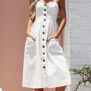 Venidress white dress new